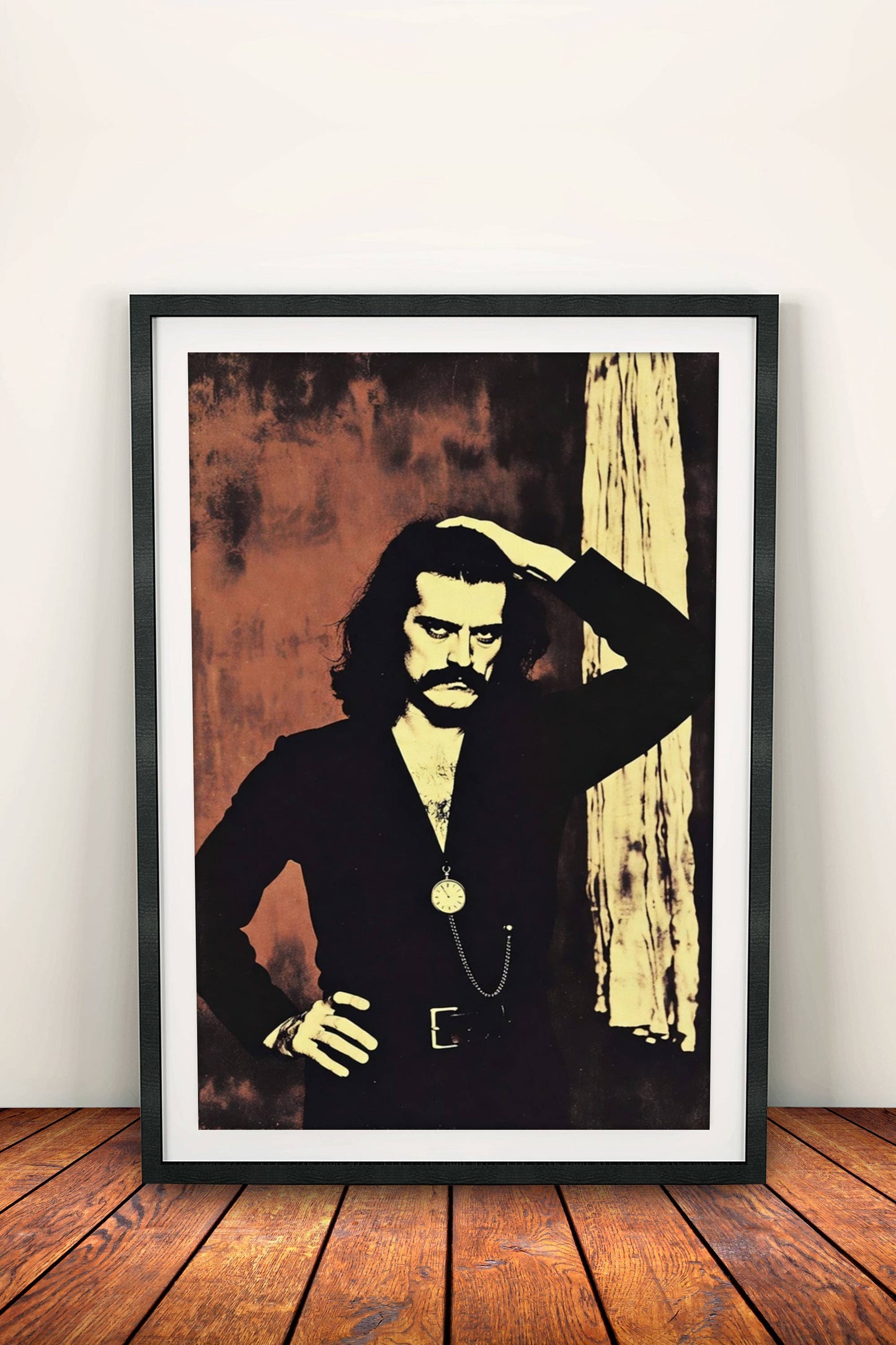 Mystic Man Poster – Retro Dark Portrait Art