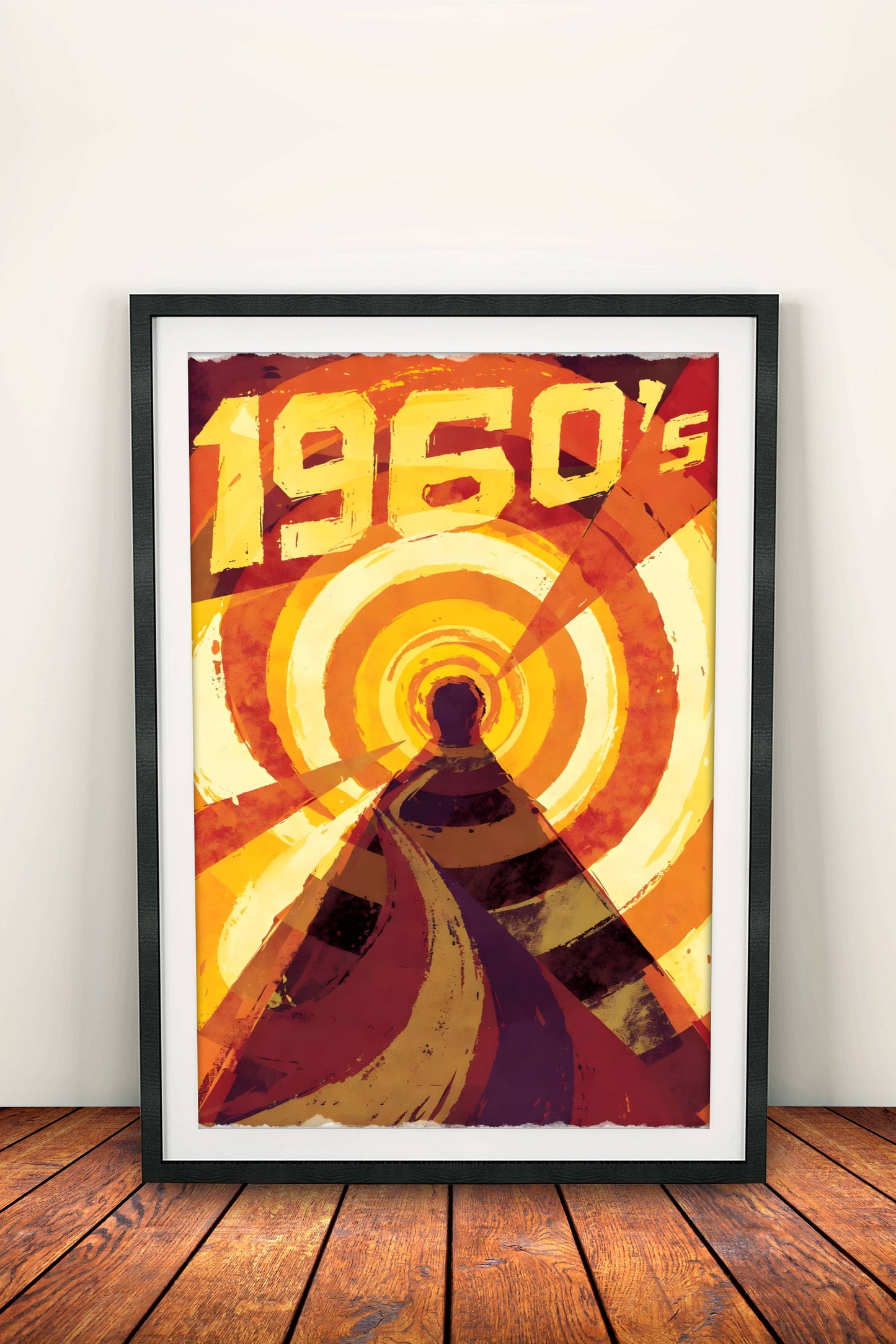 1960s Retro Poster – Vintage Journey Art